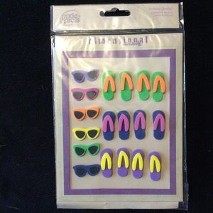 Summer Fun 3D foam stickers